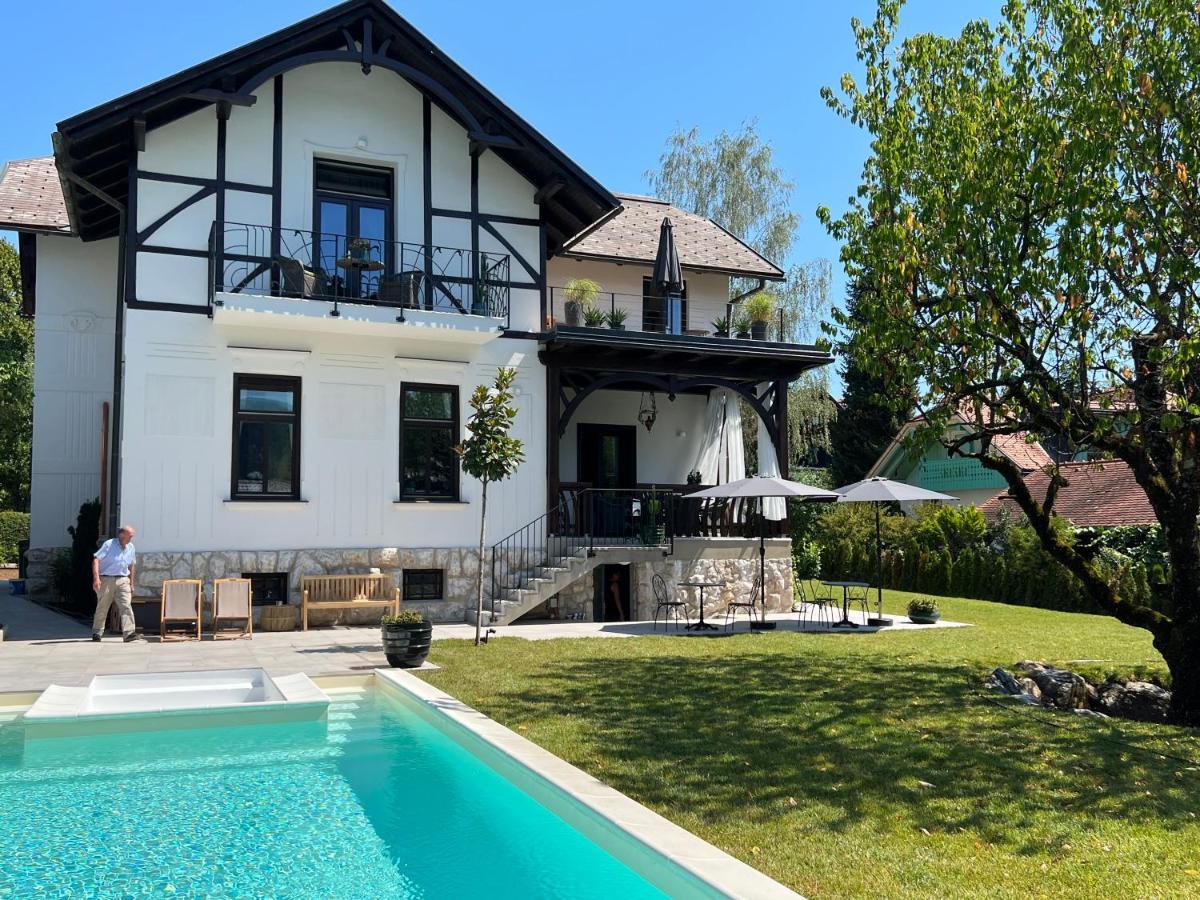 Villa Pomona Bled Bagian luar foto